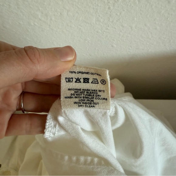 Djerf Avenue White Button Up - Picture 7 of 10